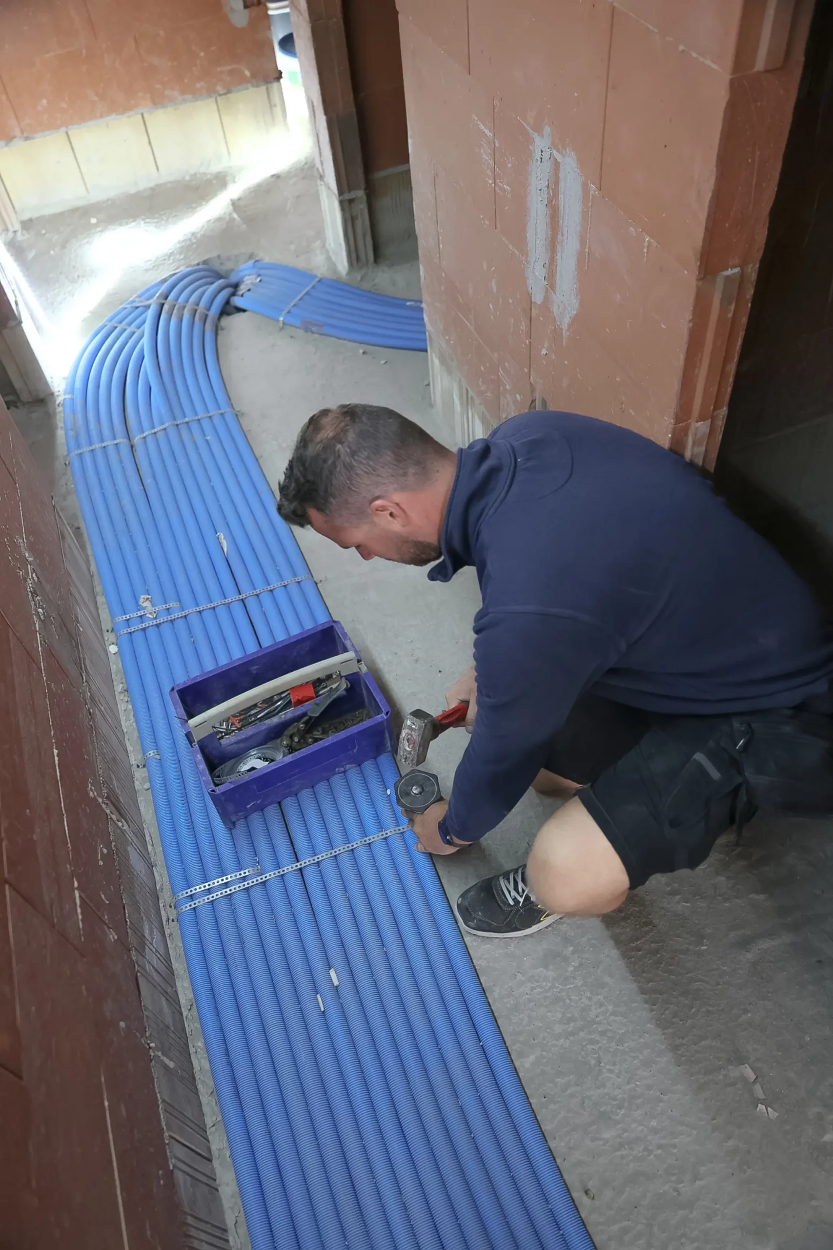 Monteur sanitair en verwarming